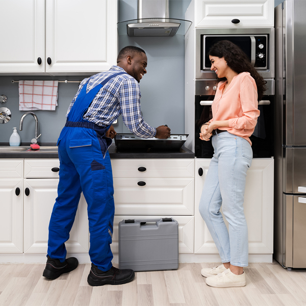 can you provide an estimate for cooktop repair before beginning any work in Rio